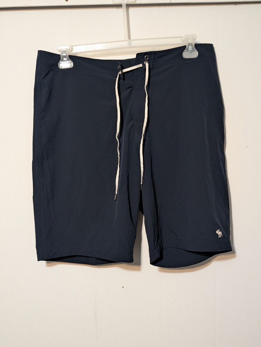 Men's Abercrombie Fitch Classic lcon Swim Board Shorts Navy Blue Size 36